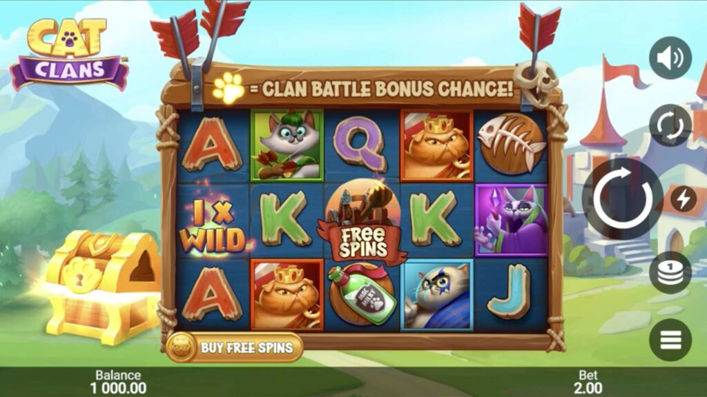 Cat Clans Free Spin